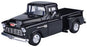 MotorMax Timeless Legends 1:24 - 1955 Chevy 5100 Stepside Black