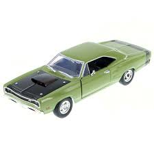 MotorMax Timeless Legends 1:24 - 1969 Dodge Coronet Super Bee Green