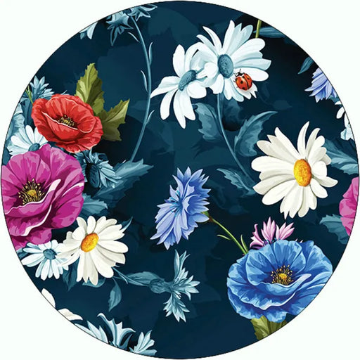 Glass Coasters - Flowers