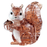 Crystal Puzzle - Squirrel