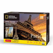 CubicFun 3D Puzzle - National Geographic Eiffel Tower