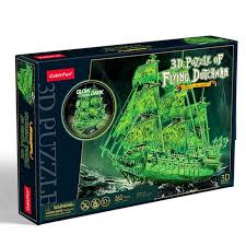 CubicFun 3D Puzzle - Flying Dutchman (Glow in the Dark)