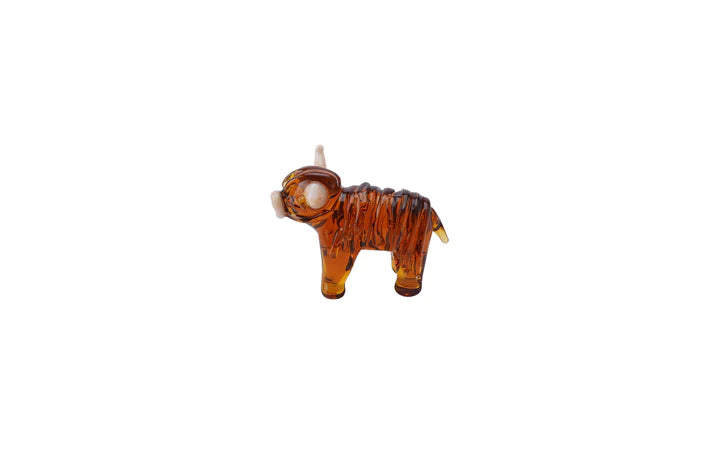 CGB Giftware - Glass Highland Cow