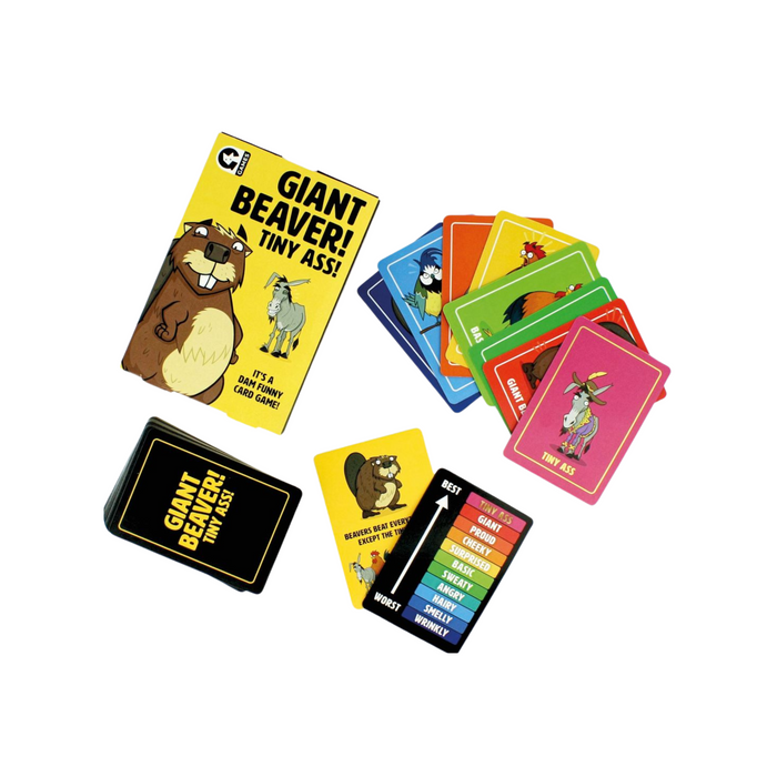 Ginger Fox - Giant Beaver! Tiny Ass! Card Game