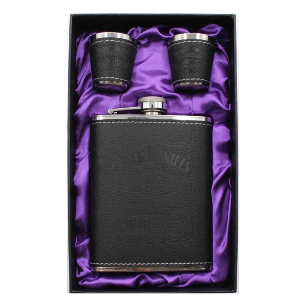 Hip Flask Set Jack Daniels