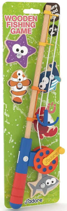 J'adore - Wooden Fishing Game - Green