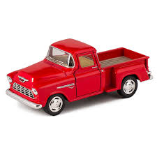 Kinsmart - 1955 Chevy Stepside Pickup Red