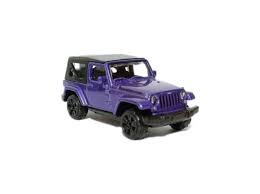 Majorette Street Cars - Jeep Wrangler Rubicon Purple