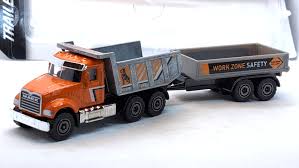 Majorette: Trailer - MACK Granite Truck & Trailer