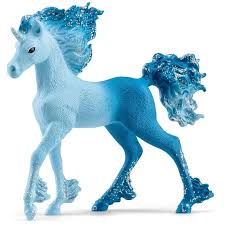 Schleich - Bayala: Elementa Water Flames Unicorn Foal