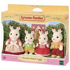 Sylvanian Families - Chocolate Rabbit Family