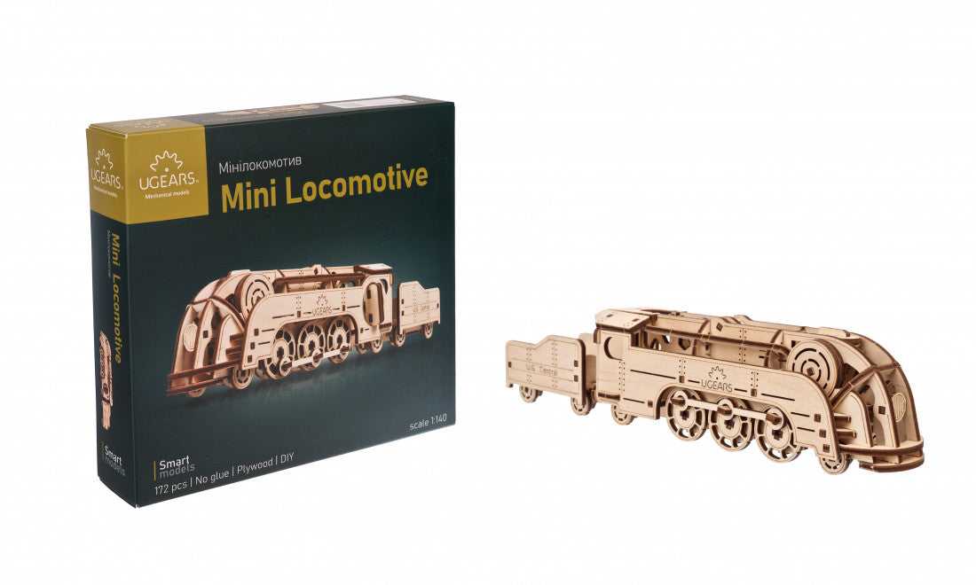 Ugears: Mechanical Models - Mini Locomotive