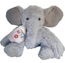 Aroma Home Snuggable Hottie - Grey Elephant