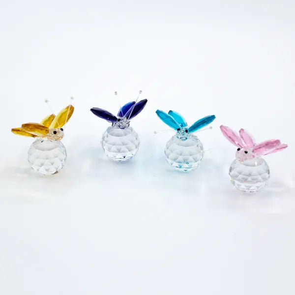 Crystal Butterflies - Set of 4