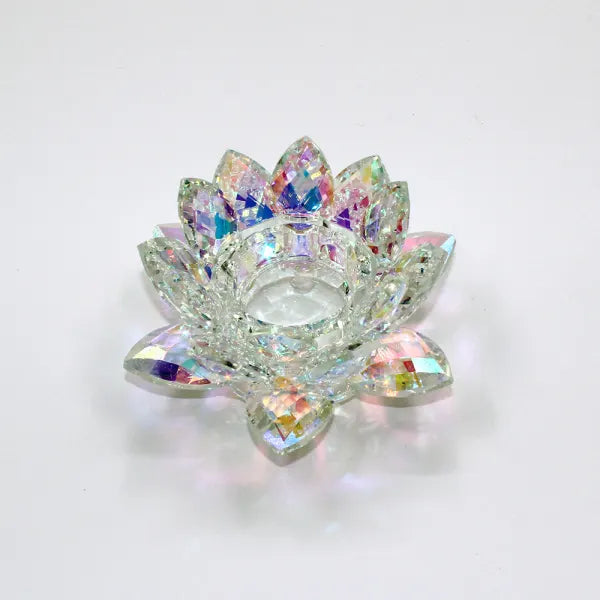 Crystal Lotus Tealight Holder