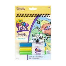 Crayola - Color & Erase Reusable Activity Pad - Dinosaurs