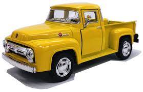 Kinsmart - 1956 Ford F-100 Pickup - Yellow