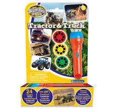 Brainstorm Toys - Torch & Projector Tractor & Truck