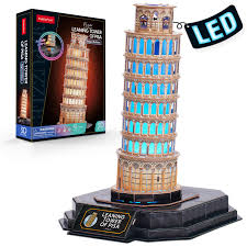 CubicFun 3D Puzzle - Leaning Tower of Pisa Night Edition