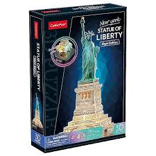 CubicFun 3D Puzzle - Statue of Liberty Night Edition