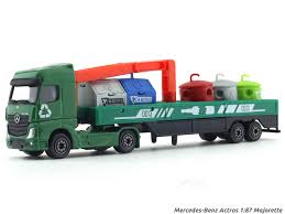 Majorette Transporter - Mercedes Benz Actros M-Recycle