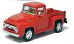 Kinsmart - 1956 Ford F-100 Pickup -Red