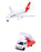 Majorette:  Airplanes - Qantas Boeing 787-9 and Volkswagen Crafter