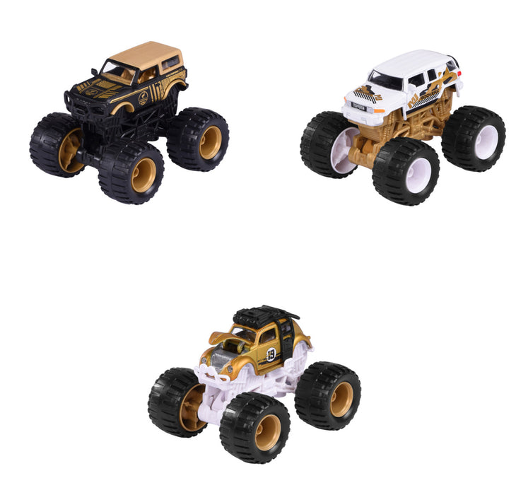 Majorette: Monster Limited Edition Gold Rockerz  -Ford Bronco Wildtrak