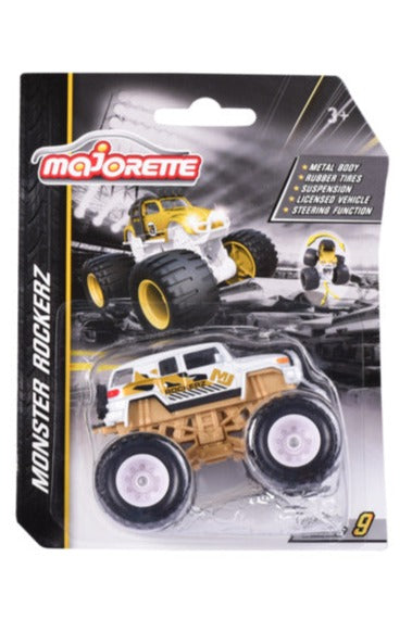 Majorette: Monster Limited Edition Gold Rockerz  - Toyota FJ Cruiser