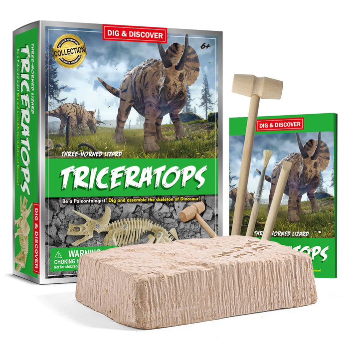 Piano Potato - Triceratops Dig Kit