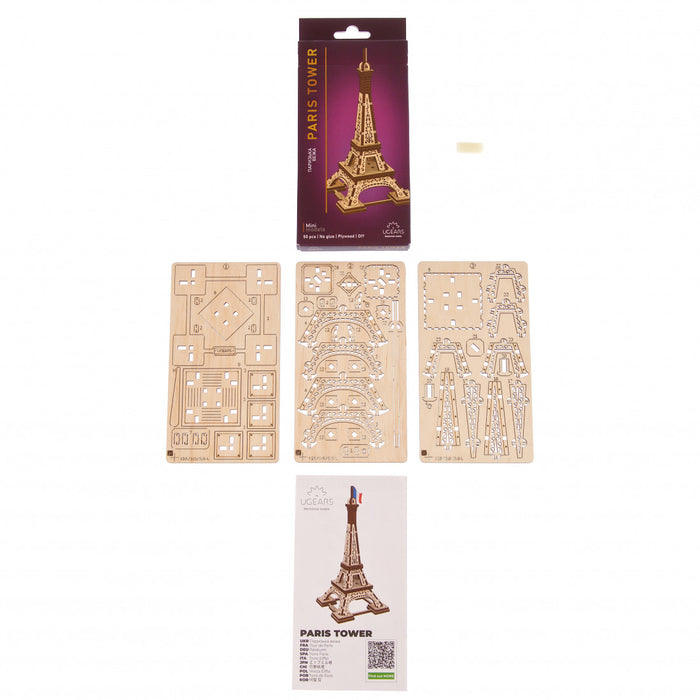 Ugears: Mechanical Models - Paris Tower