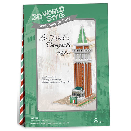 CubicFun 3D Puzzle - World Style Italy St Mark's Campanile