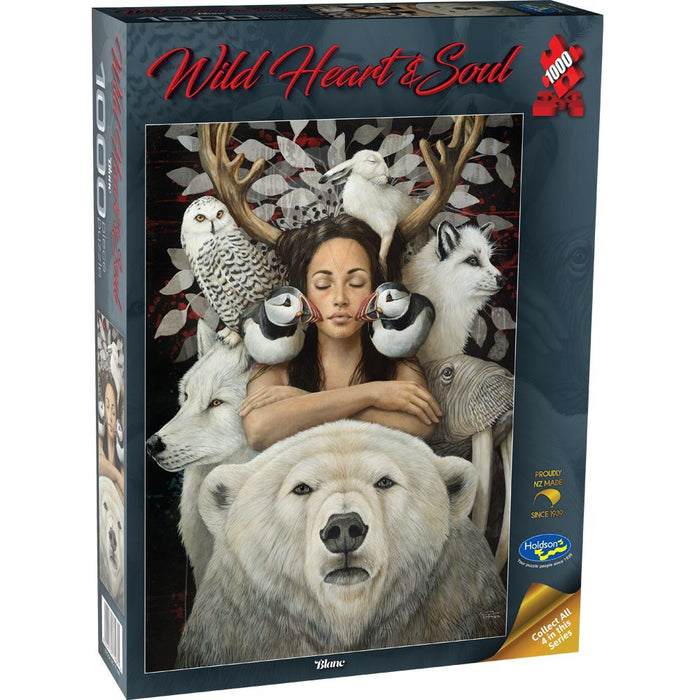 Holdson 1000pc Wild Heart & Soul - Blanc