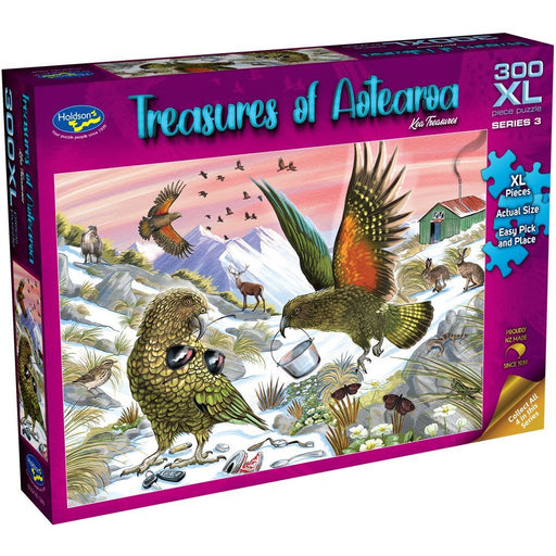 Holdson 300XL Puzzle - Treasures of Aotearoa S3: Kea Treasures