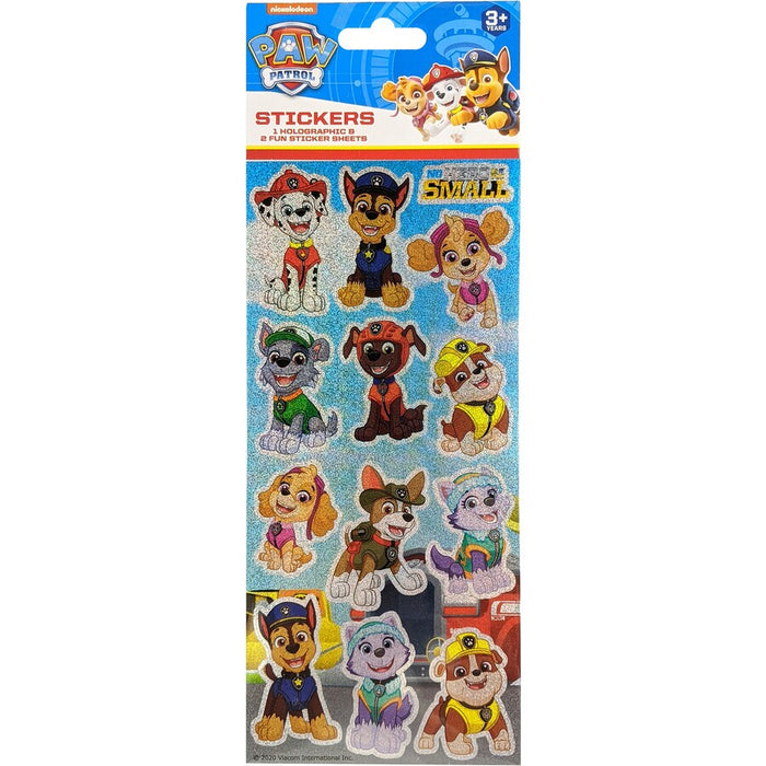 Stickers Paw Patrol 3 pack Holographic