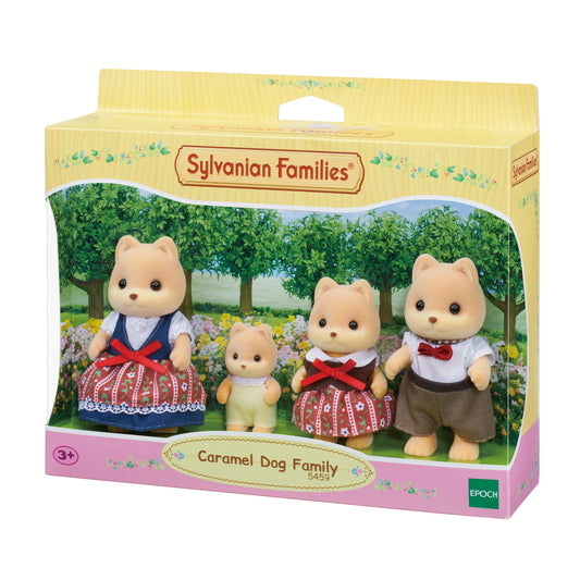 Sylvanian Families - Caramel Dog Family