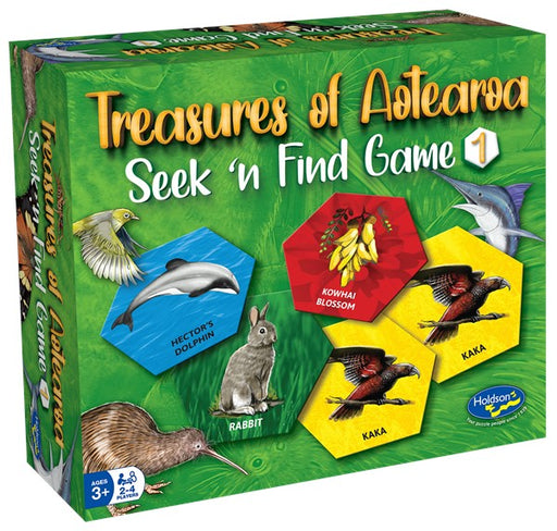 Holdson - Treasures of Aotearoa Seek 'n Find Game