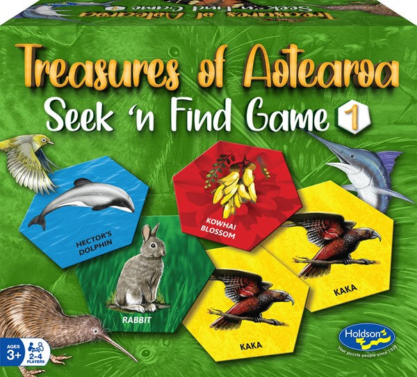 Holdson - Treasures of Aotearoa Seek 'n Find Game