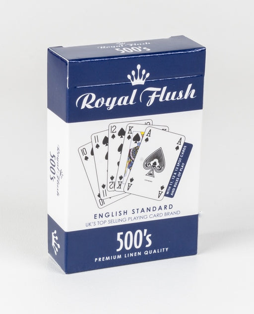 Cartamundi Royal Flush 500's Playing Cards - Blue