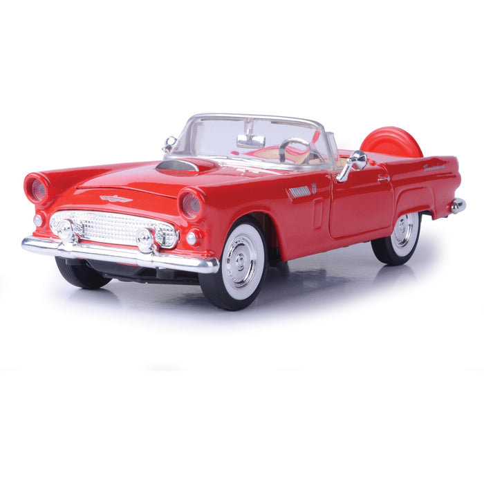 MotorMax Timeless Legends 1:24 - 1956 Ford Thunderbird Convertible Red