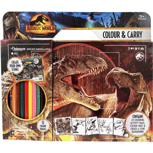 Jurassic World Colour & Carry