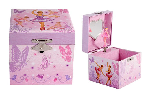 Musical Jewelry Box - Square - Ballerina