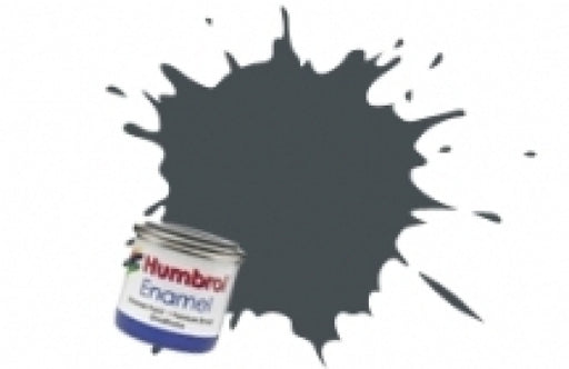 Humbrol 14ml Enamel Paint Matt - #32 Dark Grey