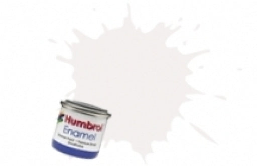 Humbrol 14ml Enamel Paint Matt - #34 White