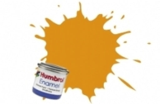 Humbrol 14ml Enamel Paint Metallic - #54 Brass