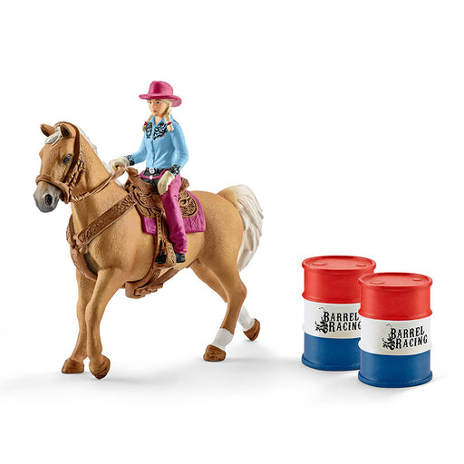 Schleich - Barrel Racing with Cowgirl