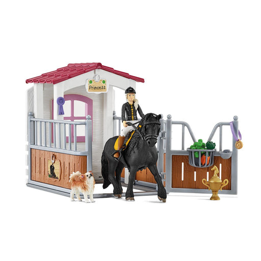 Schleich - Horse Stall with Tori & Princess