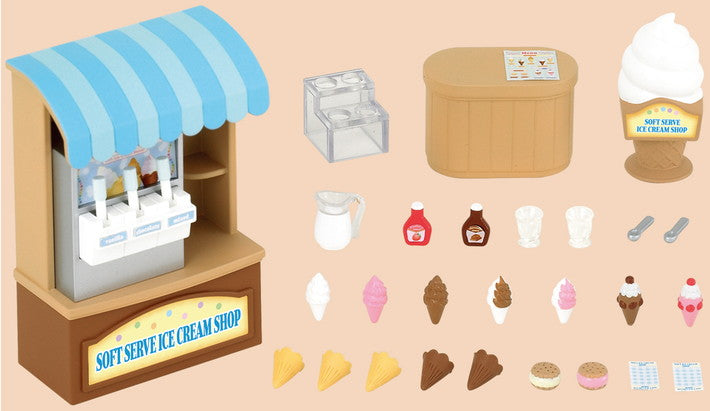 Sylvanian Families - Soft Serve Ice Cream Shop