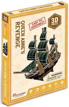 CubicFun 3D Puzzles - Queen Anne's Revenge