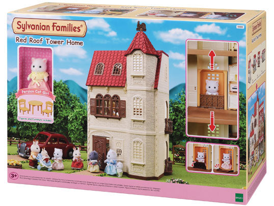 Sylvanian Families - Red Roof Tower Home